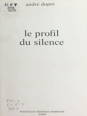 cover image of Le profil du silence